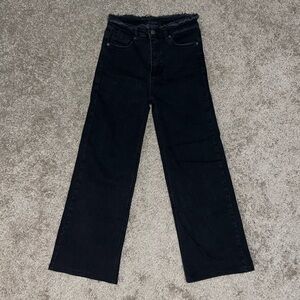 Wide Leg Jeans: Size 7